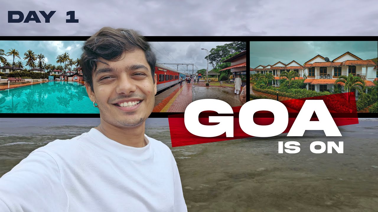 Kab Aayega GOA?? 😭🚂 | Goa Vlog Day 1 | JDelicious
