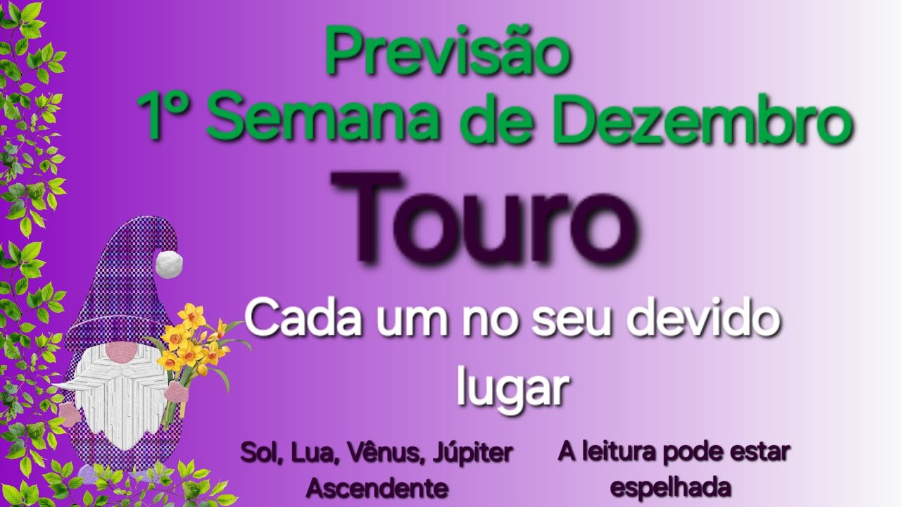 Signo Touro: Voc&ecirc; vai se erguer mais e saber que a sua volta cai uma multid&atilde;o que agiam contra voc&ecirc; 