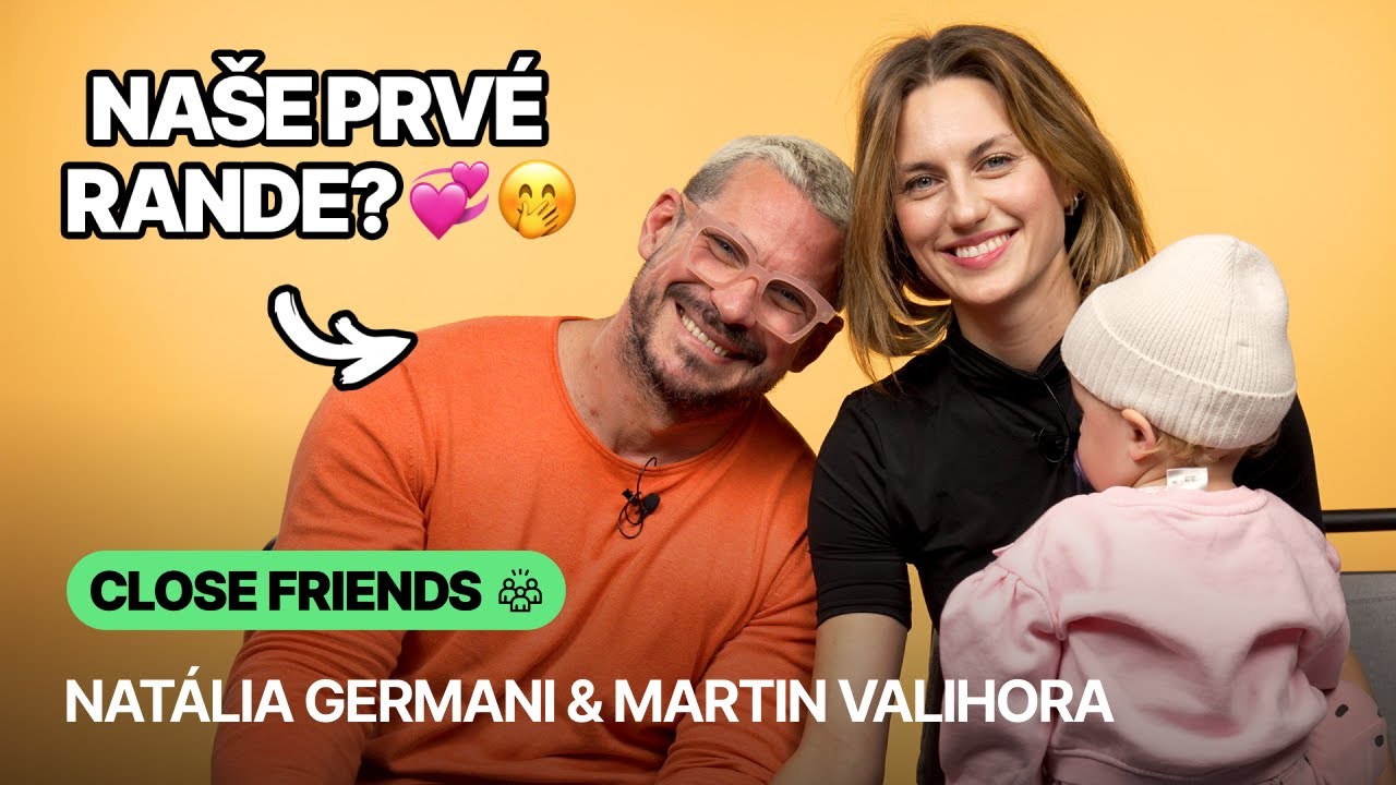 10 osobných otázok na herečku Natáliu Germani a hudobníka Martina Valihoru (CLOSE FRIENDS)