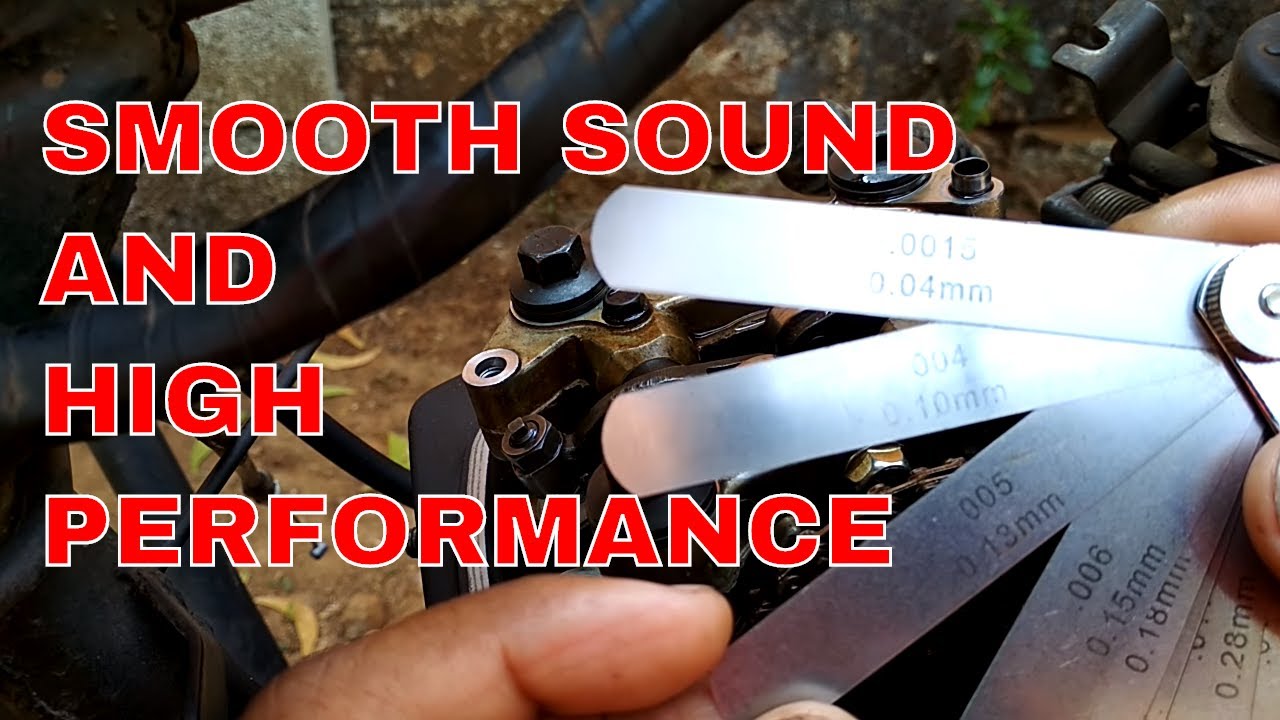 A TO Z About Valve Clearance & Tappet Noise.