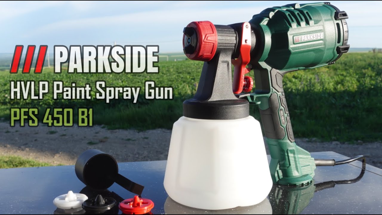 PARKSIDE® HVLP Paint Spray Gun / PFS 450 B1