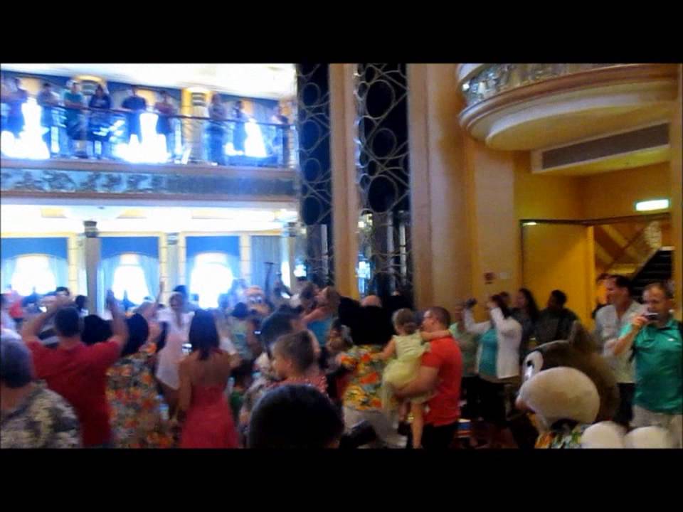Character Dance Party on the Disney Wonder - Disney Cruise Line