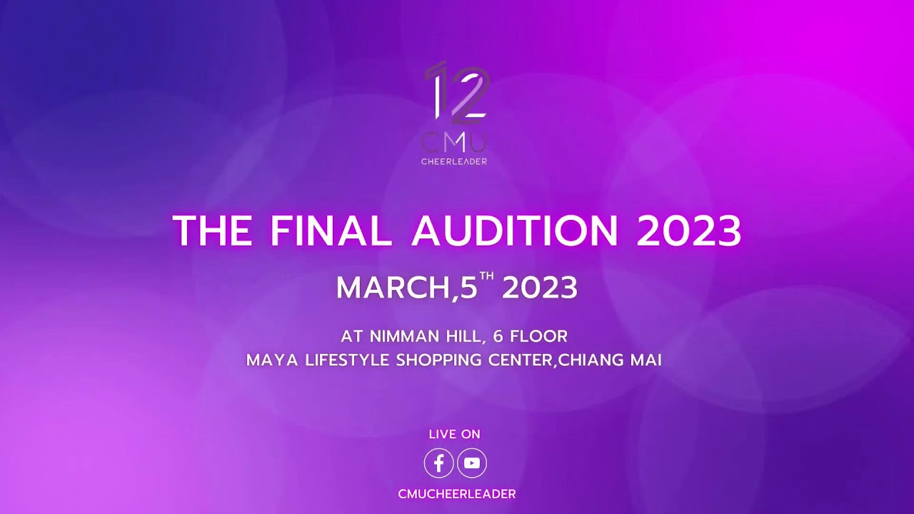The Final CMU Cheerleader Audition 2023