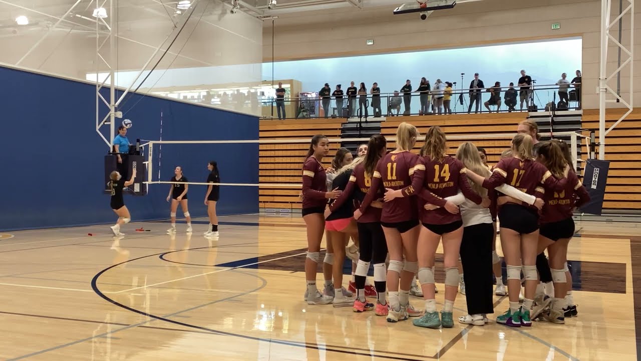Menlo-Atherton High School Volleyball vs Harbor High School Volleyball Match