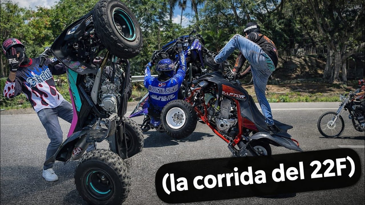 🥷corrida 22F🥷 tremendo espectáculo de Luisito_suave bikekilla_mel, Manuelcito, los boriquas y más 🔥👹