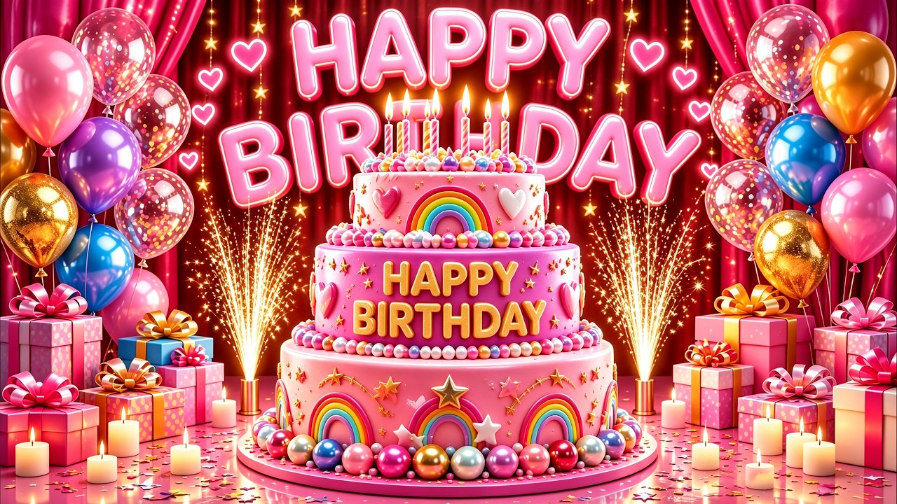 Happy Birthday Song 🎉 Birthday Joy Remix 🎂 This Tune Brings Smiles All Day Long