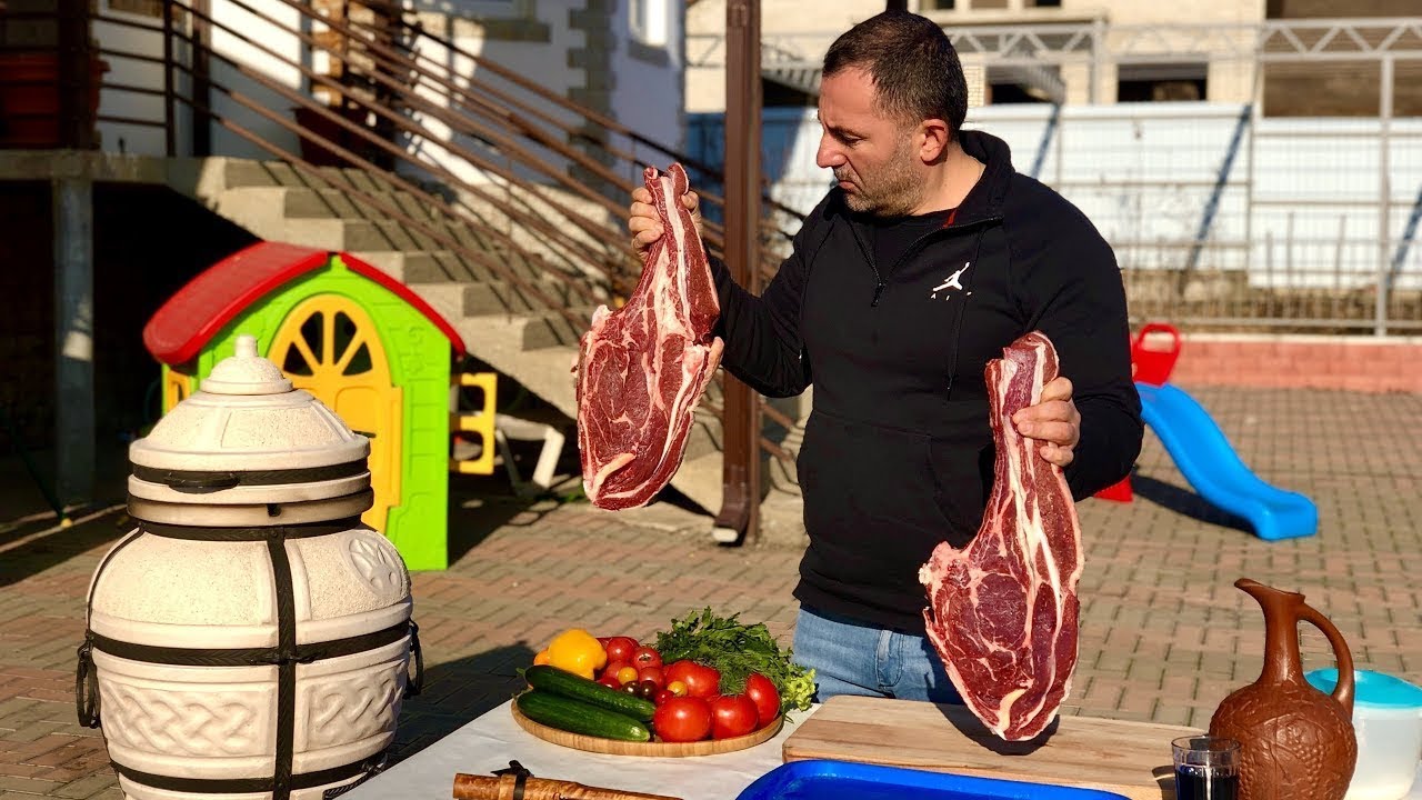 МЯСО НА ГРИЛЕ, СТЕЙК ЗА 20 ДОЛЛАРОВ.