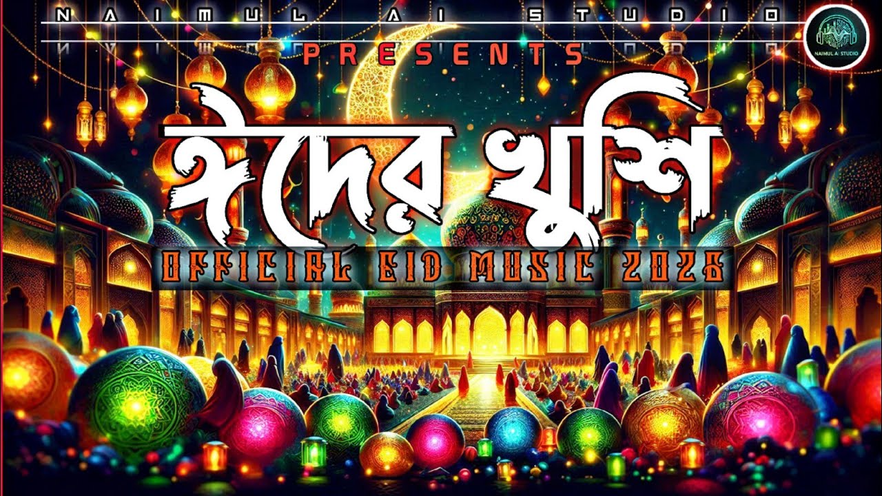 ঈদের খুশি | Eid Special Song 2026 | Bangla Eid Remix Song | Eid Mubarak | Naimul AI Studio