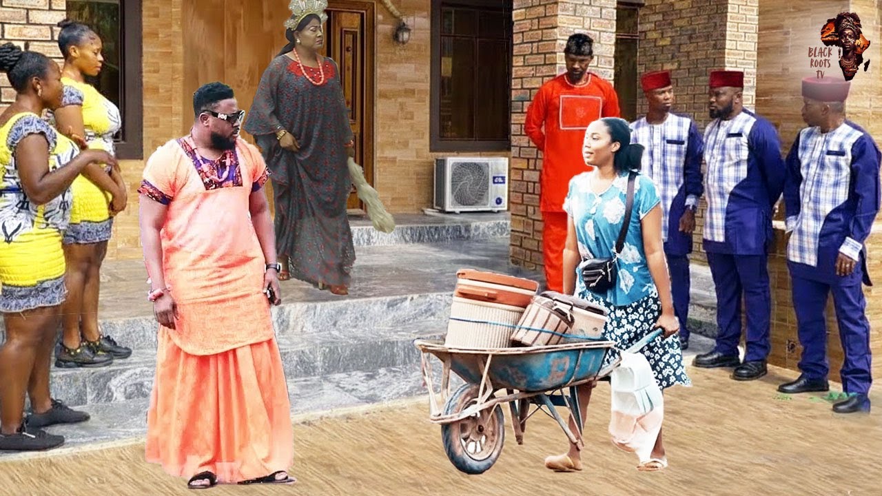 On His Return From Abroad The Prince Fell In Love At First Sight With D Palace Maid - Nigerian Movie