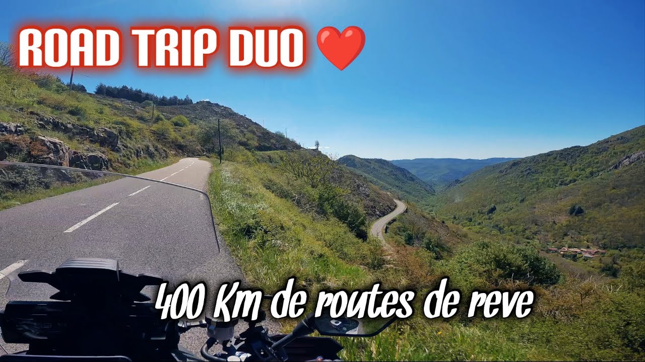 400km DE MOTO EN LANGUEDOC, LA BEAUTÉ DES PAYSAGES AU PRINTEMPS 🥰 *ROAD TRIP DUO TRACER 9 GT*