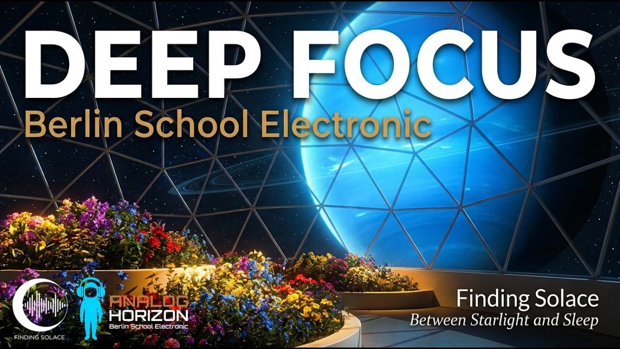 Berlin School Electronic | 90 Minutes Deep Coding Focus | Between Stars | Tangerine Dream Style