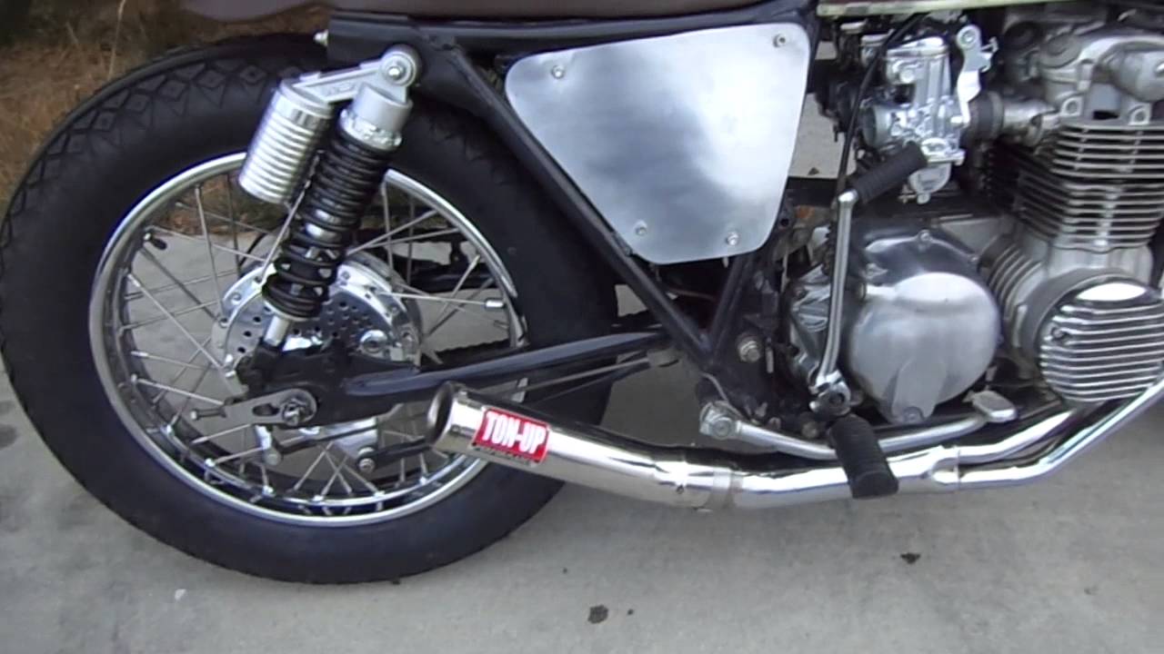 CB550 Honda Slip on Stainless muffler
