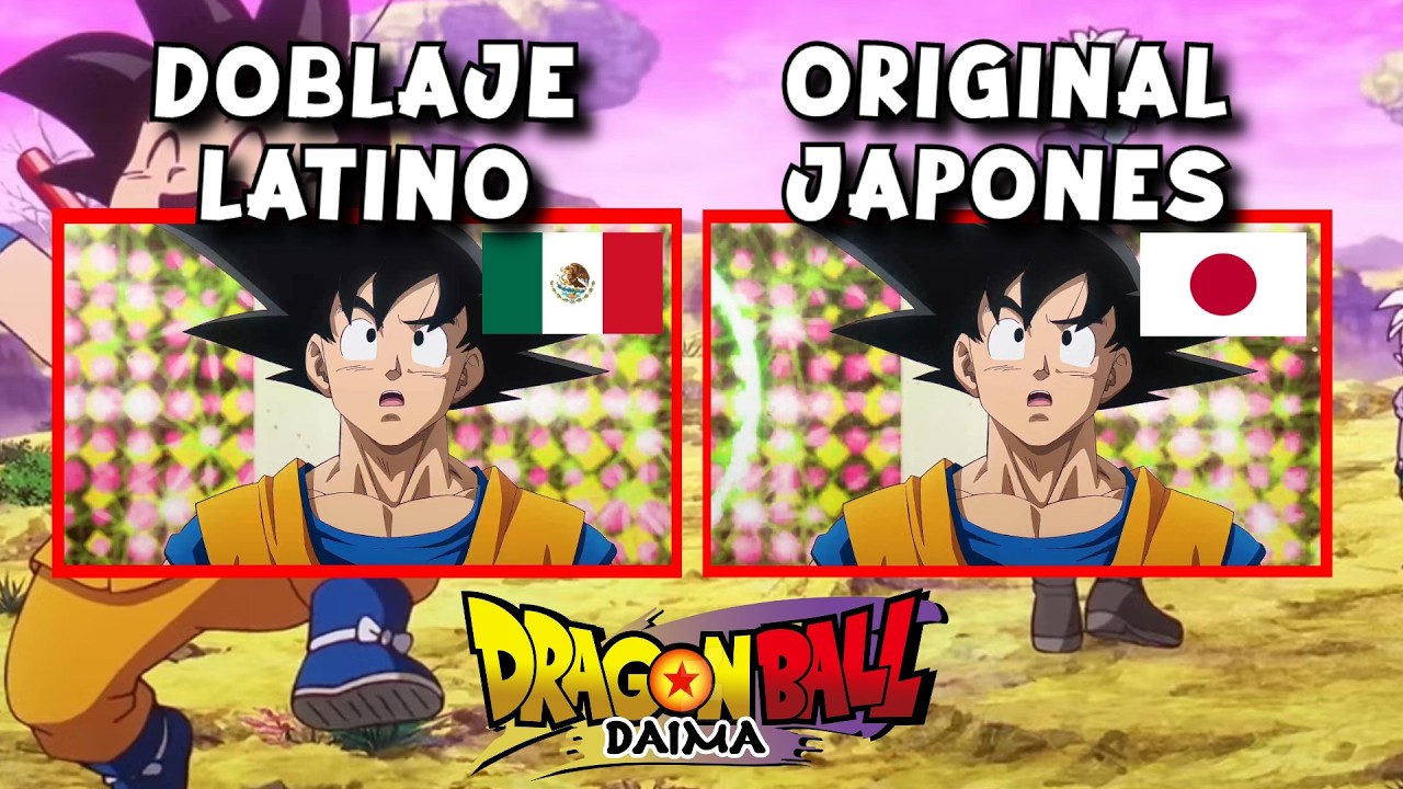 DRAGON BALL DAIMA DOBLAJE LATINO VS ORIGINAL JAPONES | CAPITULO 1