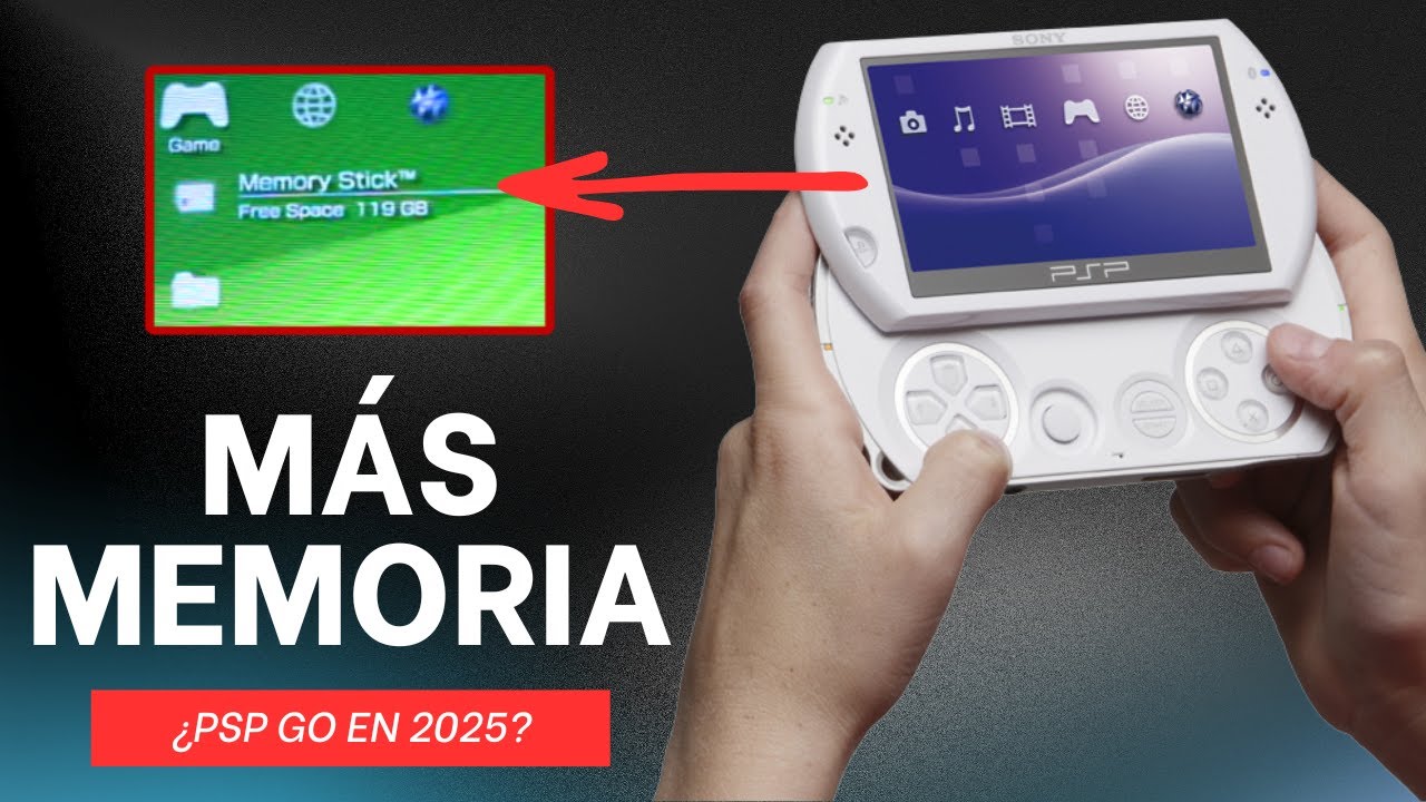 Agregando más memoria a una PSP Go