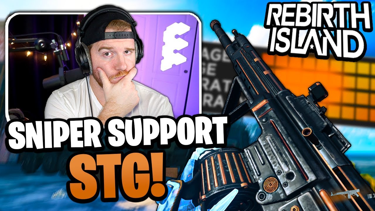 THE STG-44 IS THE *BEST SNIPER SUPPORT* GOING into Vanguard Integration!!  (Call of Duty Warzone)