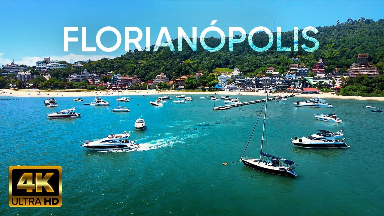 Jurere 4K drone: Florianopolis Brazil Luxury Lifestyle Drone 4K