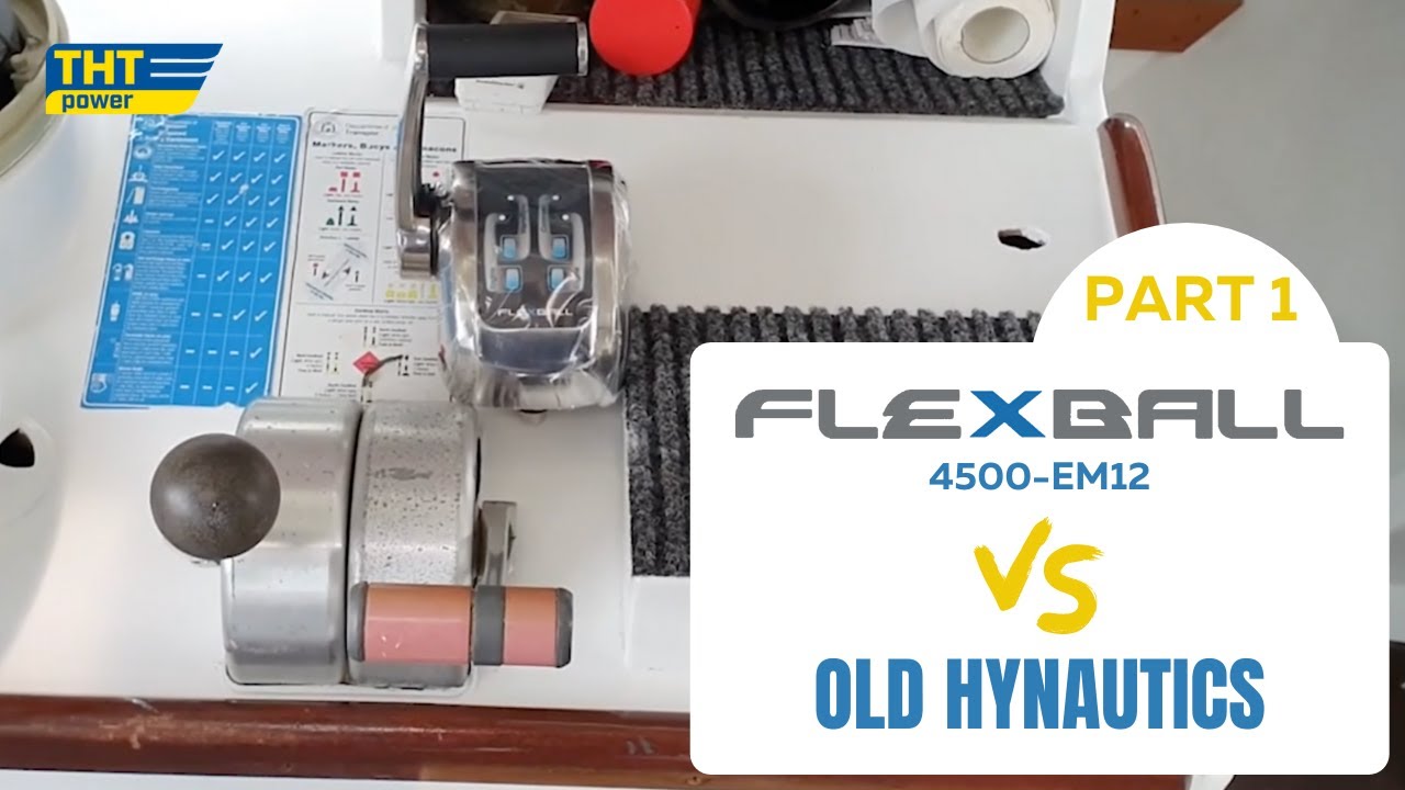 Flexball Marine Throttle Controls: Replacing Old Hynautics (Part 1)