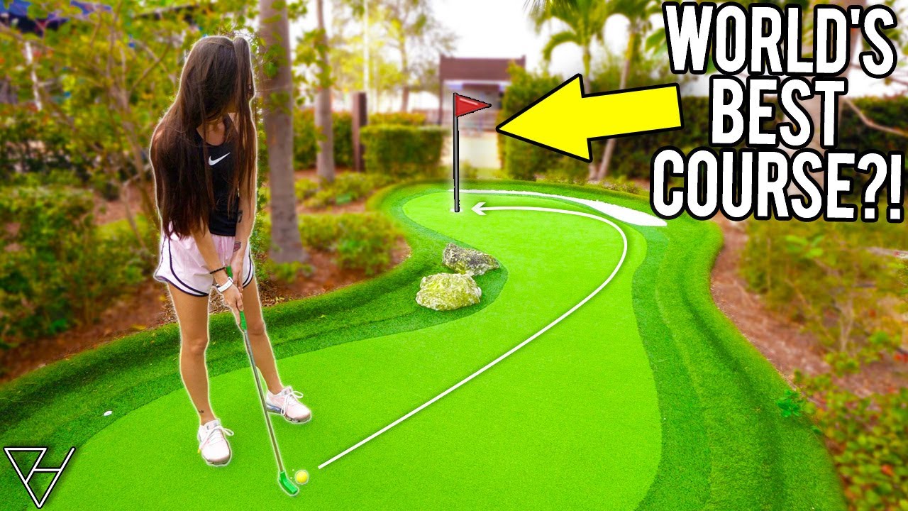 Playing One of the WORLD’S BEST Mini Golf Courses!