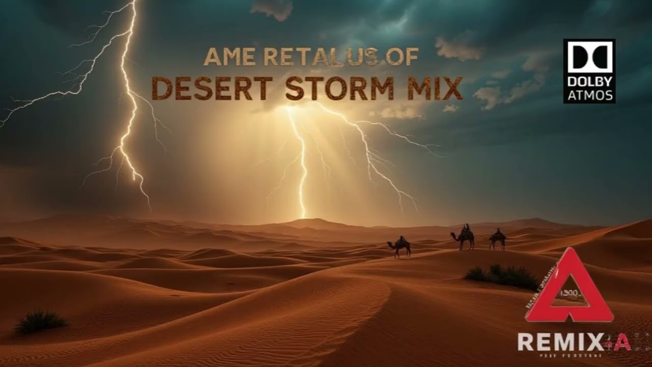 Dolby Atmos DESERT STORM MIX ARABIC | Arabian Deep House Mystical Radio Edit (9:00) | Remix#al
