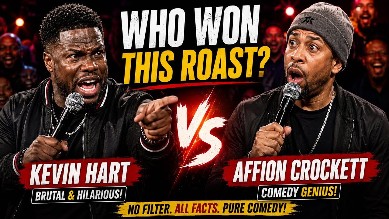 Kevin Hart vs Affion Crockett Comedy Roast Was OUT OF CONTROL 😭