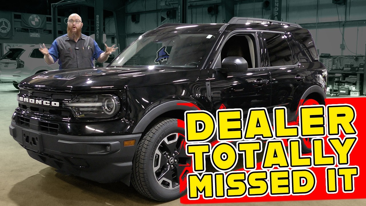 Ford Dealer Missed CRITICAL Issue on this '21 Bronco Sport