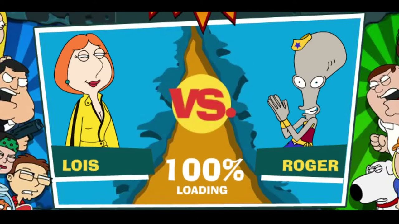 American Dad VS Family Guy Kung Fu II Turbo! - Lois