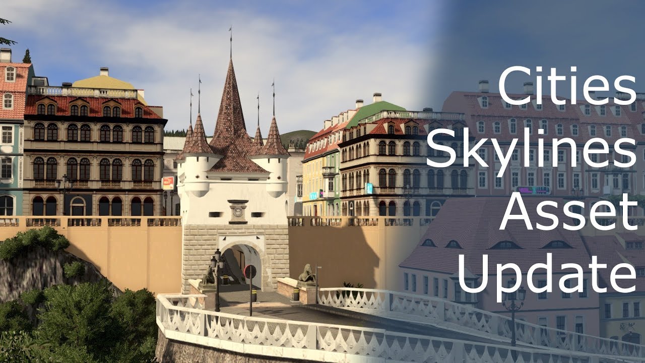 [Cities Skylines Asset] Catherine's Gate, Brașov