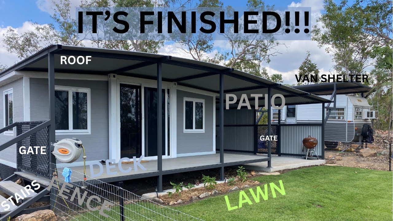 Наш РАСШИРЯЕМЫЙ дом из контейнеров ГОТОВ! Платиновый дом Granny Flats Platinum Expander готов к п...