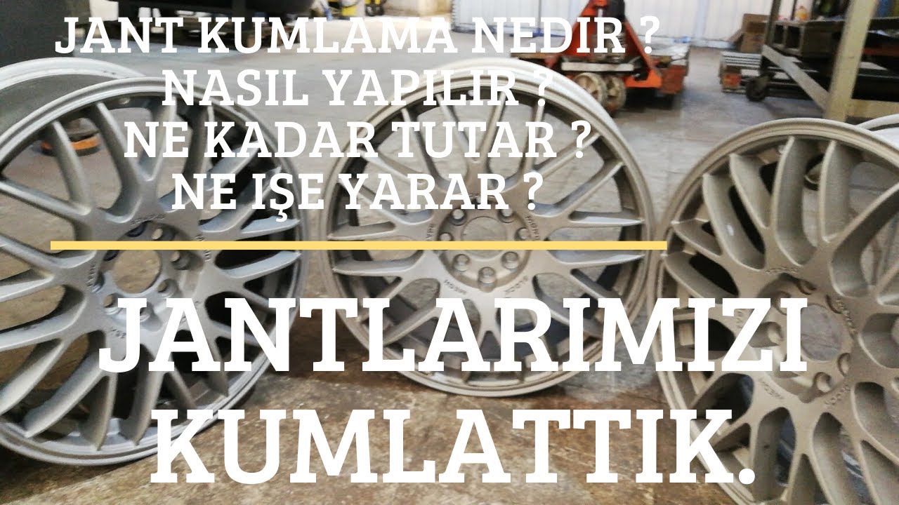 Jant Kumlama Nedir,Nasıl Yapılır?Boyaya Hazırlık. (VLOG)(2.Gün)