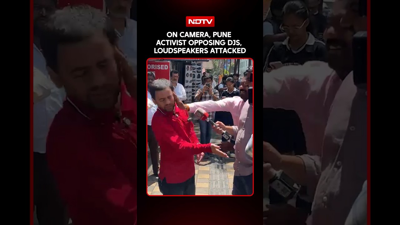 Pune News Today | On Camera: Pune Activist Vidyanand Bapat Opposing DJs, Loudspeakers Attacked