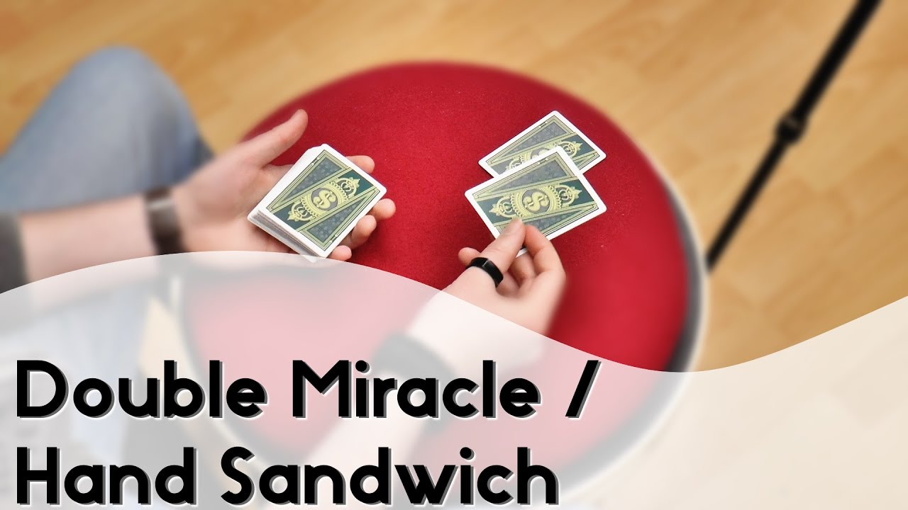 Double Miracle / Hand Sandwich von David Blaine (Kartentrick Tutorial/Erklärung German/Deutsch)