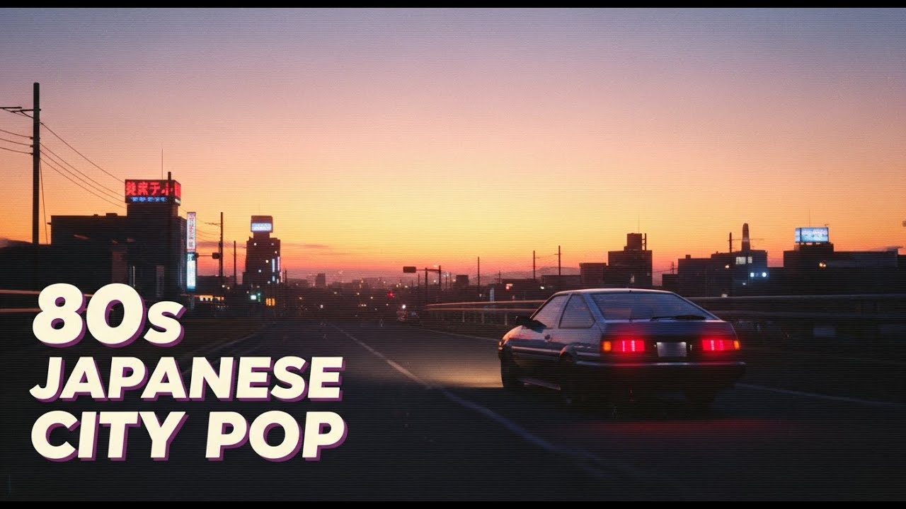 80s Japanese City Pop Live 🌃 Tokyo Night Radio