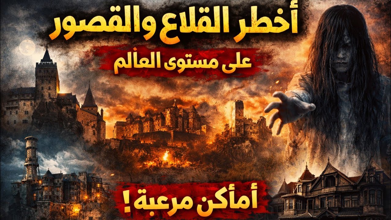 أخطر القلاع المهجورة في العالم… أسرار مرعبه