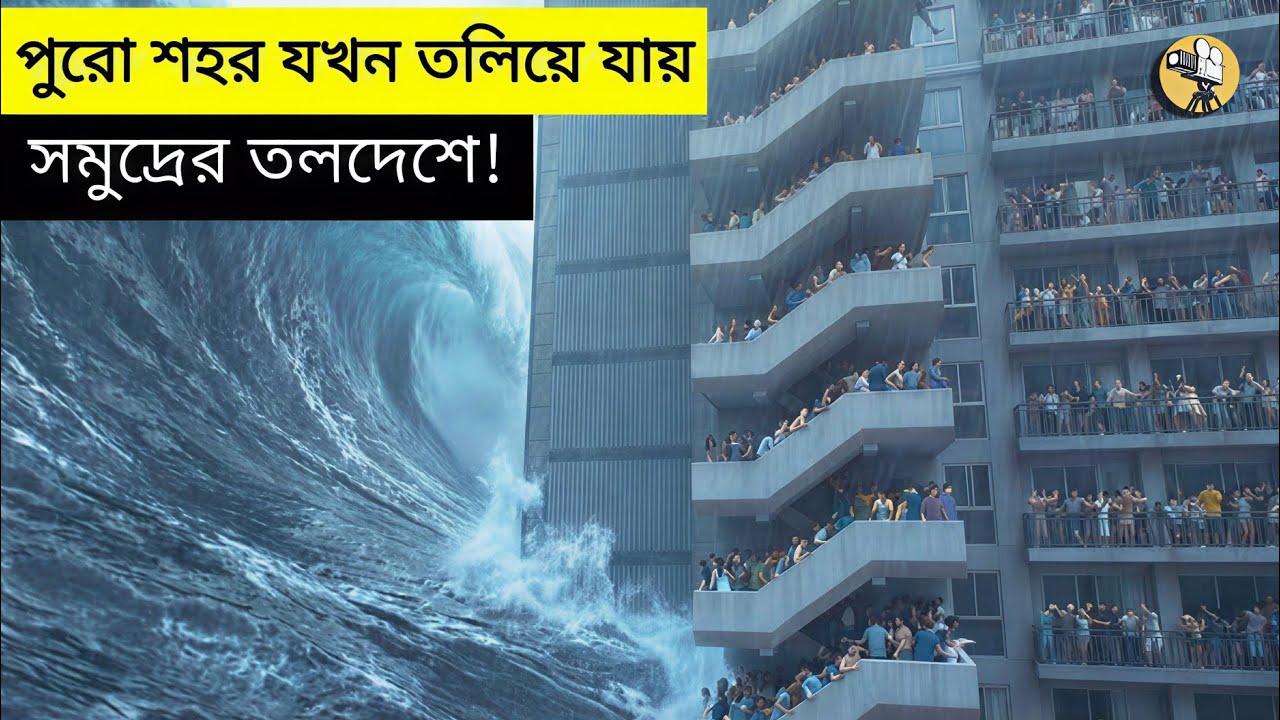 পুরো শহর যখন ভয়াবহ সমুদ্রের তলদেশে। The Great Flood (2025) Movie Explain In Bangla.