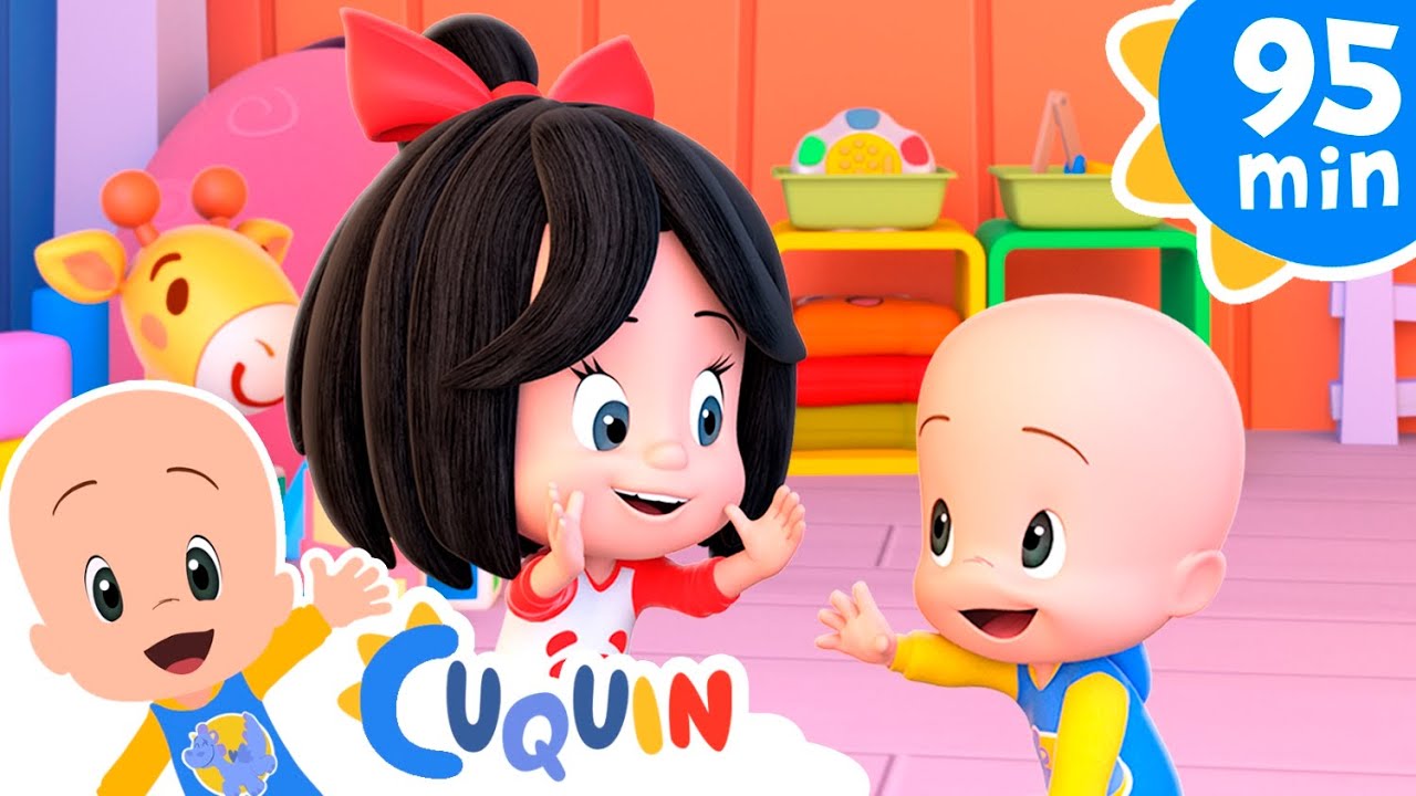 Cleo and Cuquin Indonesia 🙈 Ciluk Baa 🖐️ Lagu anak-anak | Video pendidikan