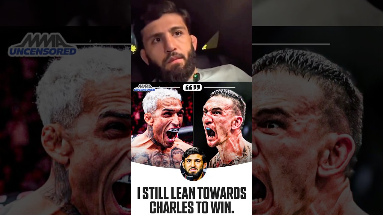 Arman Tsarukyan picks Charles Oliveira over Max Holloway at UFC 326 & is open to fighting winner 🏆