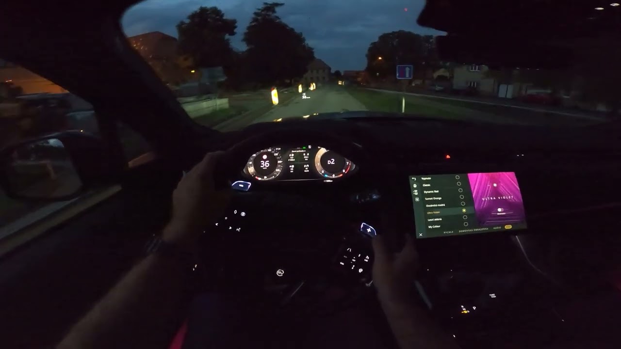2025 Range Rover Sport SV Gaea Curation P635 | POV drive at night with ambient lighting