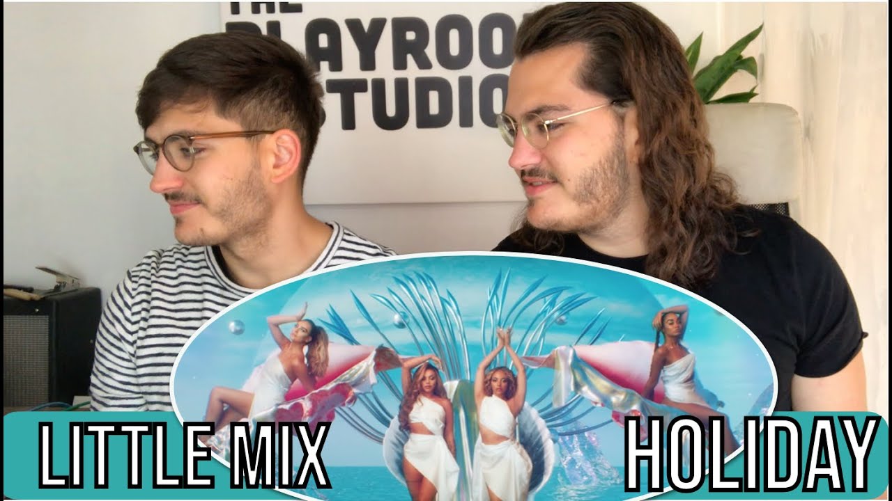 Twin Musicians REACT - Little Mix 'Holiday' Official Music Video