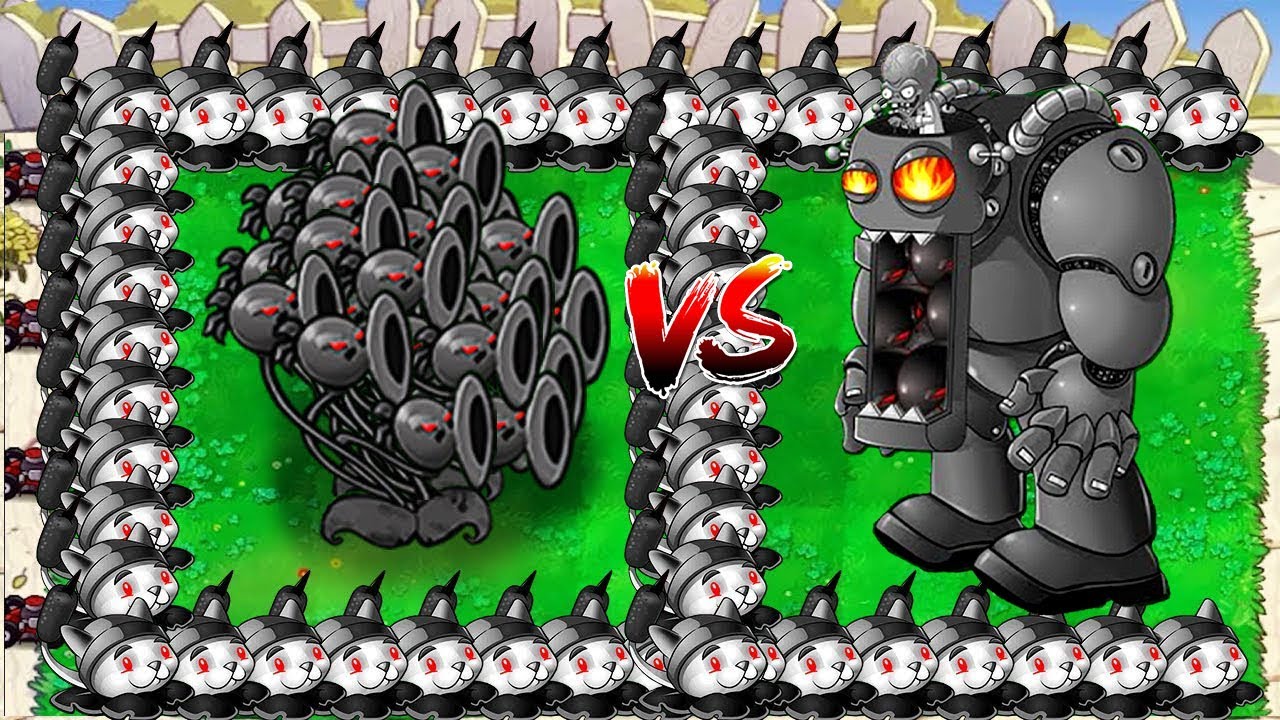 99 Doom Threepeater X 99 Doom Team Cattail Attack Dr.Zomboss Giga - Plants vs Zombies Hack