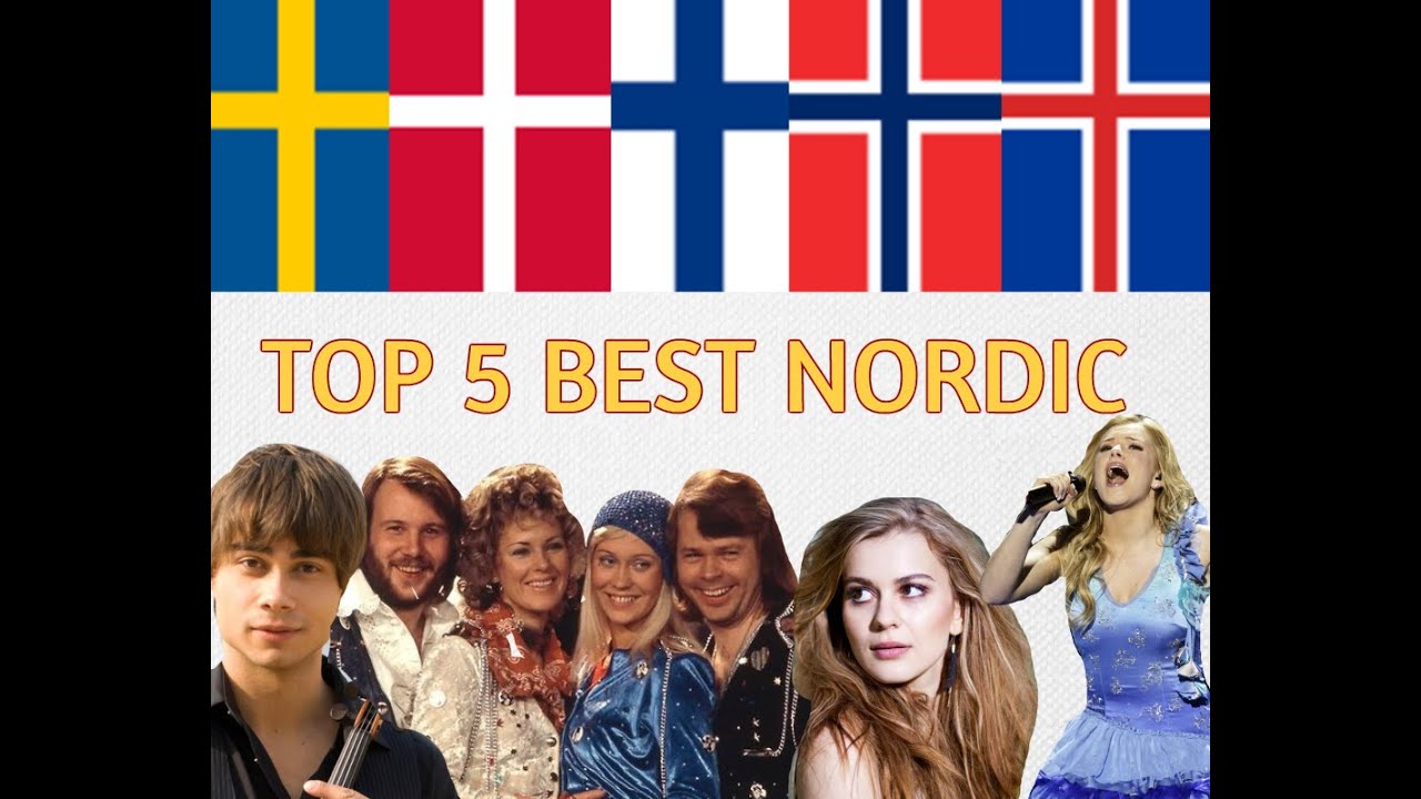Top 5 Best Nordic Countries in Eurovision (by All Time Results)