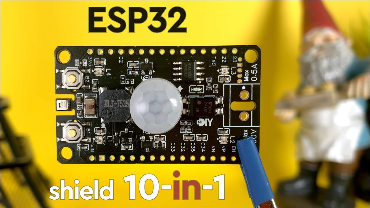Собираю свой лучший щит ESP32