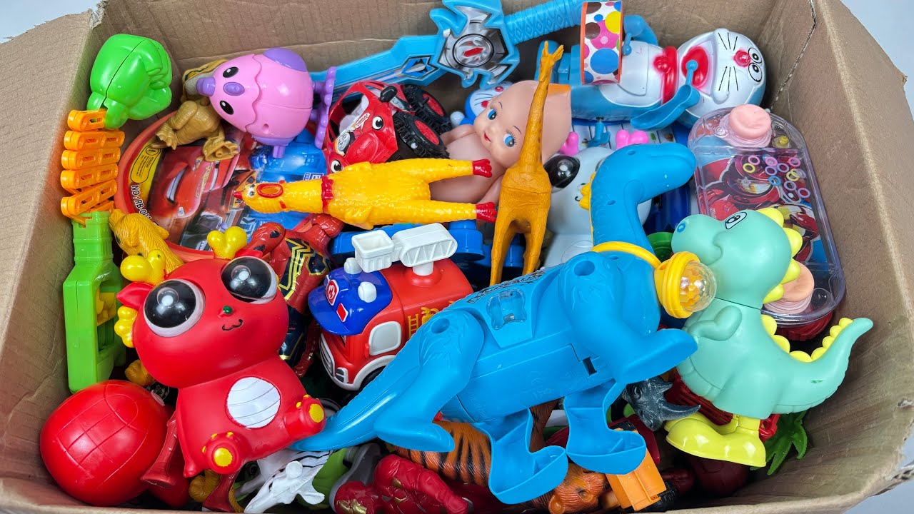 Box With So Many Toy | Let’s Play The One By One