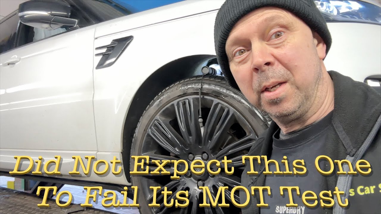Did Not Expect This Range Rover Sport To Fail Its MOT Test