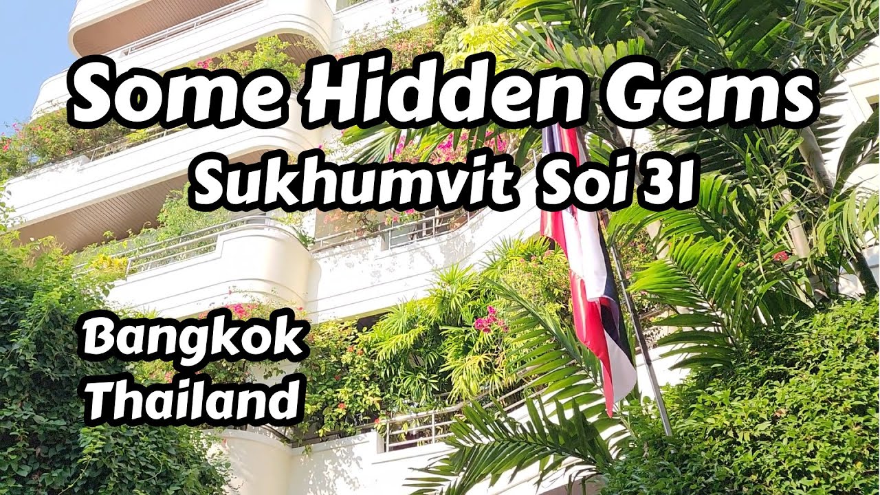 A Long Look At Sukhumvit Soi 31 In Bangkok, Thailand