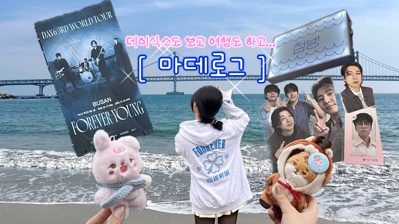[마데로그] 데이식스 덕분에 부산 바캉스 제대로 즐겼다🌊