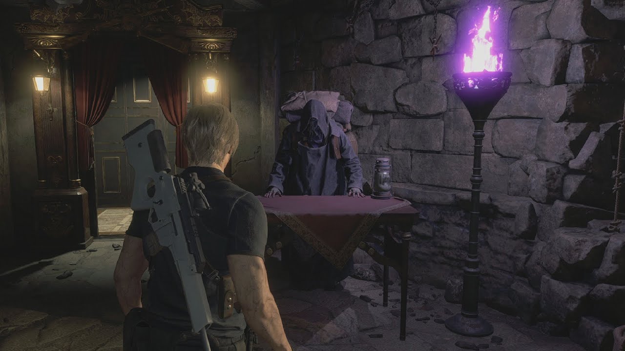 What happens when you finish all of the Merchants requests? | Resident Evil 4 Remake