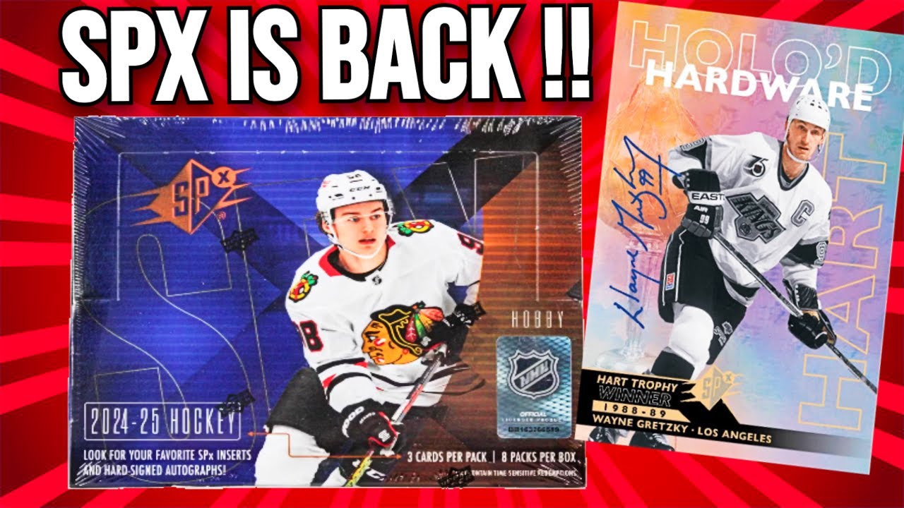 CASE HIT !!? 2024-25 Upper Deck SPx Hockey Hobby Box Opening!!