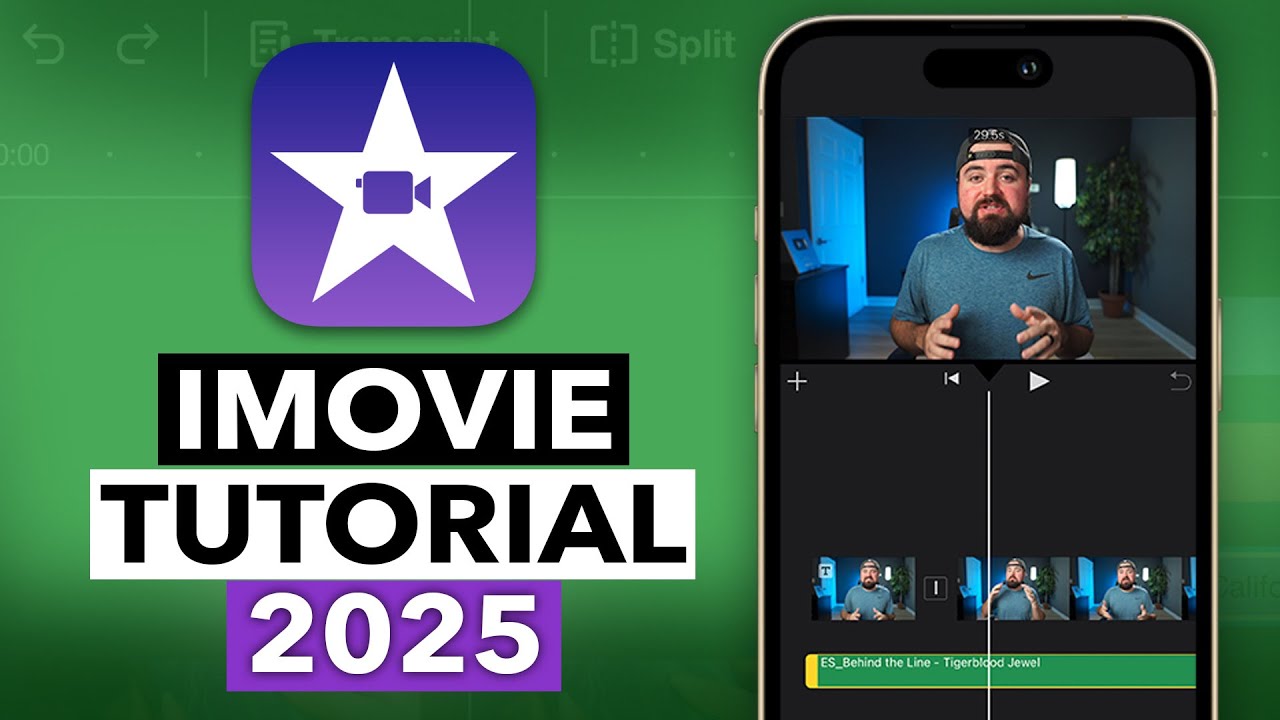 Учебное пособие по редактированию видео в iMovie для iPhone (2025)