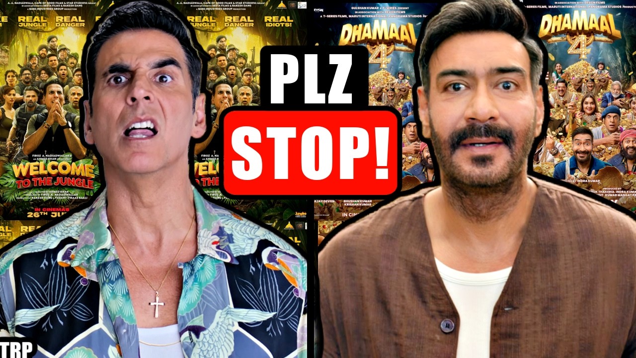 Are Akshay Kumar & Ajay Devgan Ruining Their Legacy? | Welcome To The Jungle | Dhamaal 4