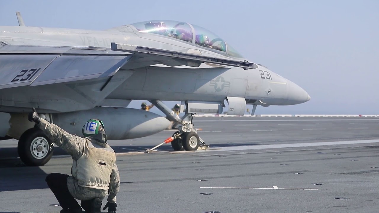 USS Gerald R. Ford Flight Deck and Carrier Qualifications